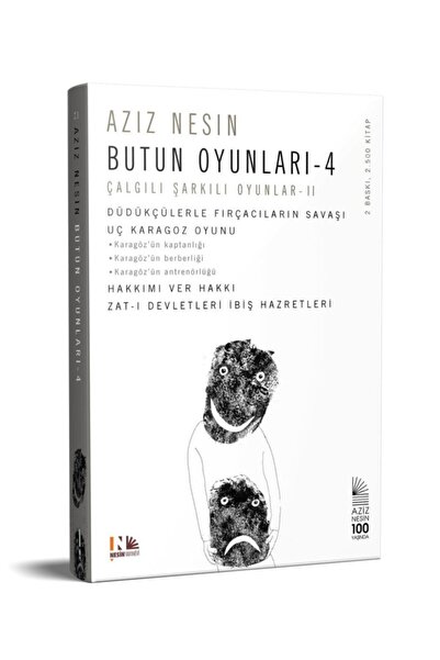 Nesin Yayınevi Bütün Oyunları 4 - Aziz Nesin 9786055794736