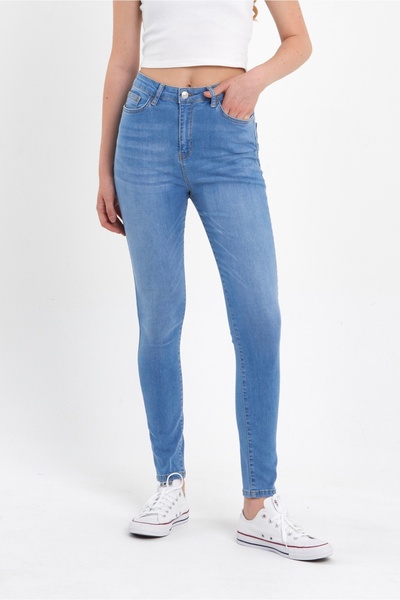 BOSHETTI Kadın Premium Yüksek Bel Skinny Jean