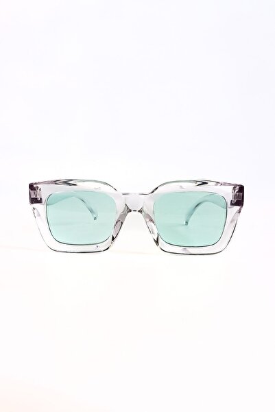 MACERATİ Sour Transparent Green Sunglasses