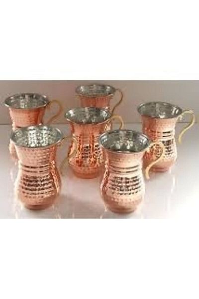 forevers 4-Piece Copper Cup with Handle