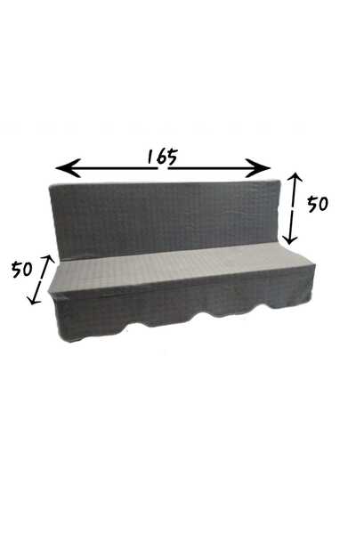 Foçatex Gri Salıncak Minderi Süngersiz Foçatex