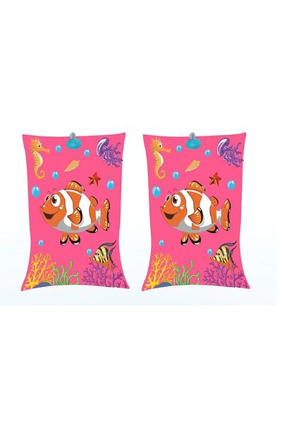 alpmodel Pink Fish Themed Children's Sleeve - 25x15 cm