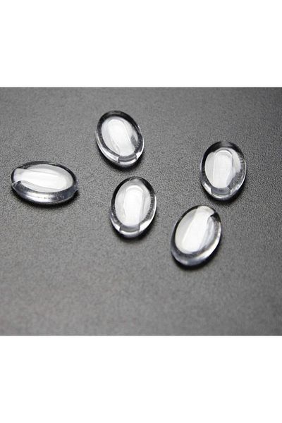 funeyes وسادات أنف للنظارات من السيليكون سهلة التركيب (يتم إرسال زوجين من 4 قطع)