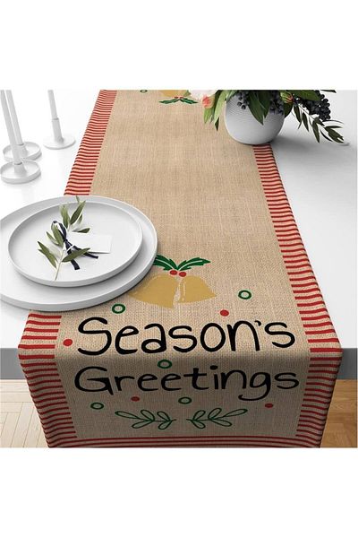 Evmila New Year's Special Seasons Greetings Written Runner