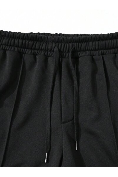 Genel Markalar Erkek Dikiş Ve Paça  Detaylı Pantolon Görünümlü Premium Kalite Eşofman Altı