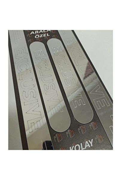 Lazer Store Mazda 323 Exclusive Yazılı Kapı Eşik 4'lü Set