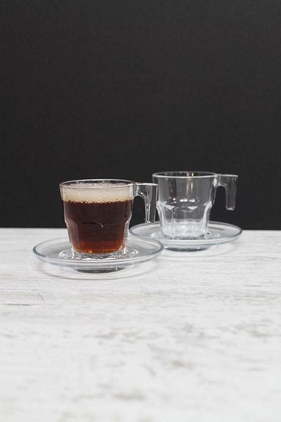 Paşabahçe Casablanca 6-Piece Espresso Set 70cc