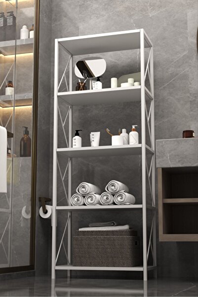 Cosargroup Banyo Düzenleyici Banyo Dolabı Çok Amaçlı Dolap 5 Katlı Metal Mutfak Düzenleyici BXB