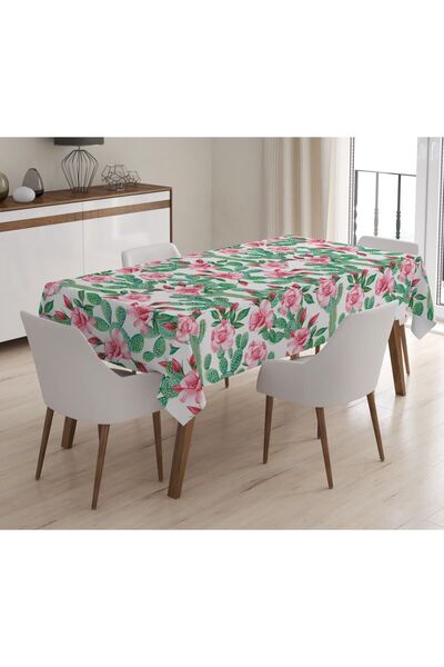 Evmila Štampano Somot Tekstura Stolnjak