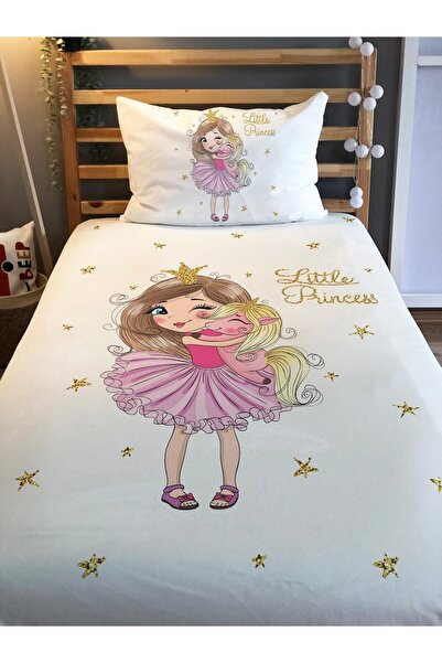 Evmila Digital Print Princess Girl Cover Pillow Set 1543