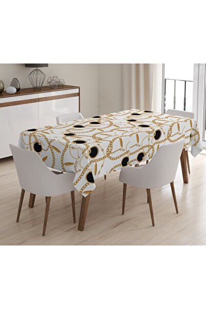 Evmila Скатертина з друкованою оксамитовою фактурою