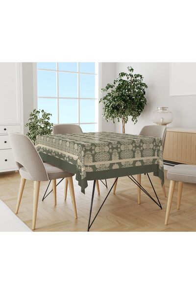 Evmila Otisnut moderni uzorak, stolnjak sa teksturom od baršuna