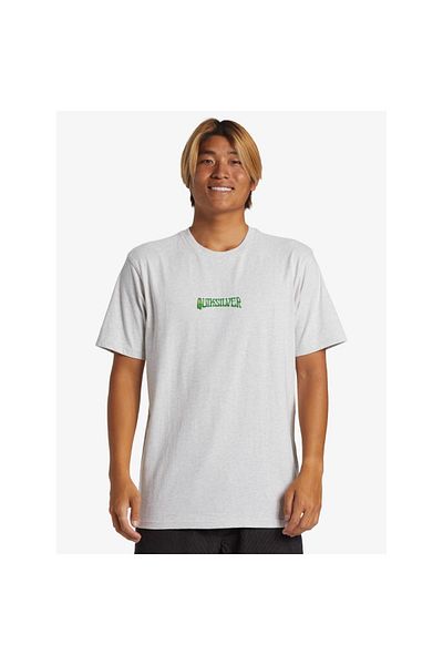 Quiksilver Island Sunrıse Moe Men's White T-shirt Aqyzt09543-scvw