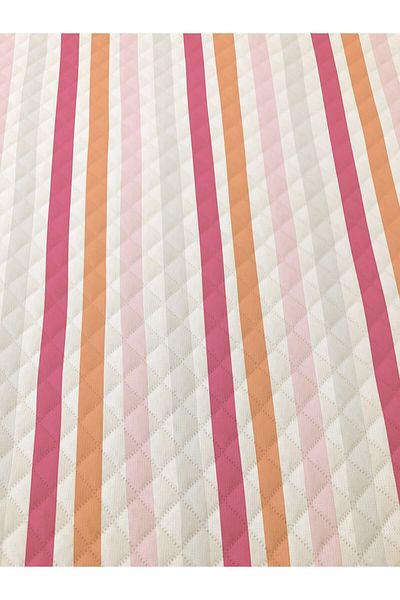 Evmila Modern Pattern Double Printed Pique (200x220 Cm) Colorful