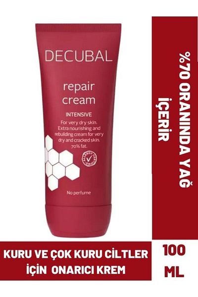 Decubal Extra Nourishing 100 ml Repair Cream for Very Dry and Damaged Skin