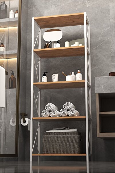 Cosargroup Banyo Düzenleyici Banyo Dolabı Çok Amaçlı Dolap 5 Katlı Metal Mutfak Düzenleyici BXC