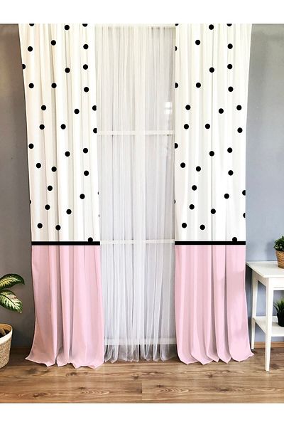 Evmila Printed Children's Room Background Curtain