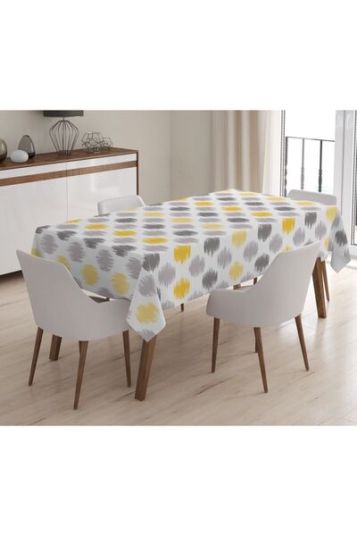 Evmila Štampano Somot Tekstura Stolnjak