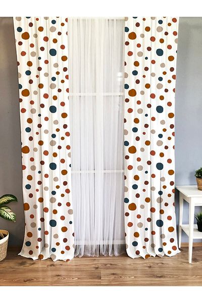 Evmila Printed Children's Room Background Curtain