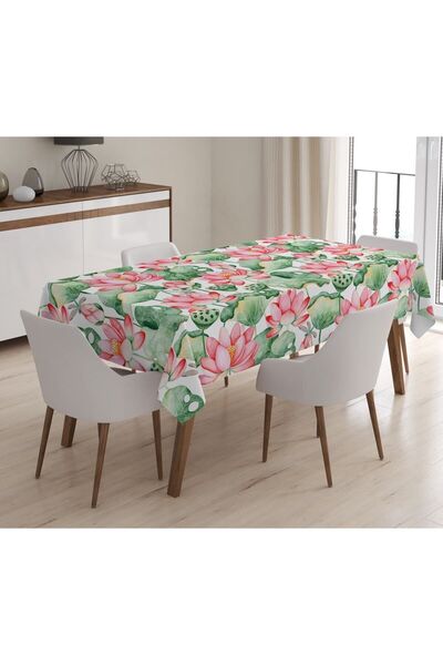 Evmila Štampano Somot Tekstura Stolnjak