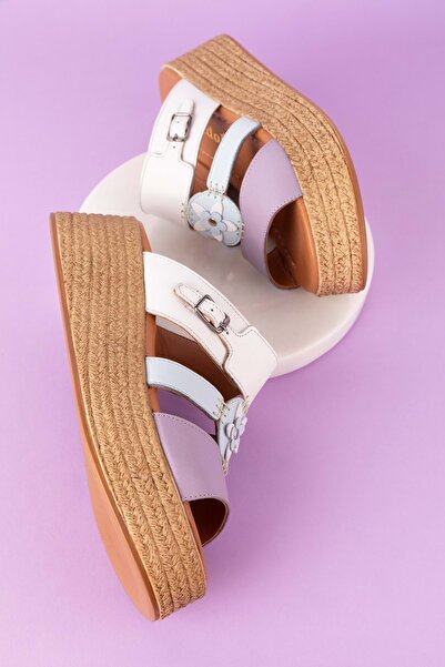 Gondol Жіночі туфлі на платформі з натуральної шкіри Mlk.5254