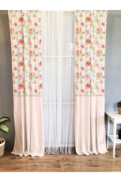 Evmila Children's Room Printed Background Curtain