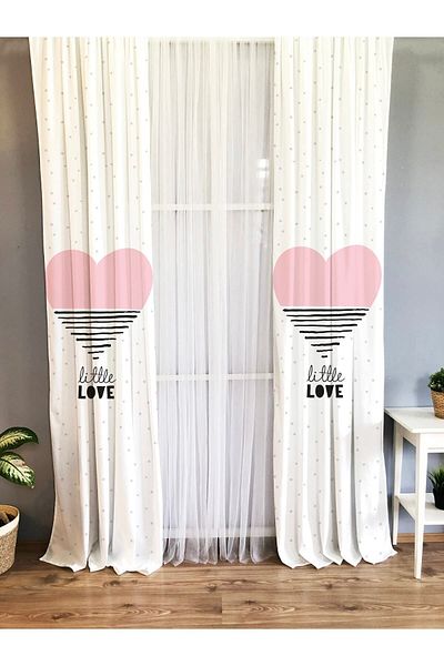 Evmila Printed Children's Room Background Curtain