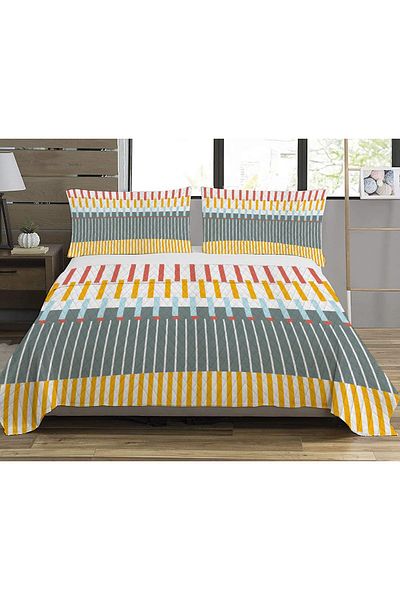 Evmila Double Patterned Printed Pique - 200x220 Cm