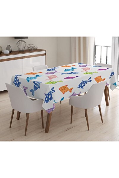 Evmila Скатертина з друкованою оксамитовою фактурою