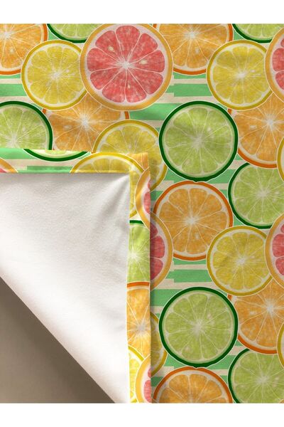 Evmila Скатертина з лимонним візерунком, жовта