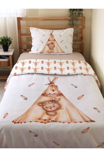 Evmila Dvostrano Camper Bear Sa deznom Čaršav sız Set od 2 Jednokrevetno Set ...