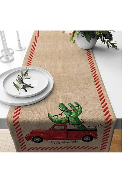 Evmila New Year's Special Car Pattern Runner