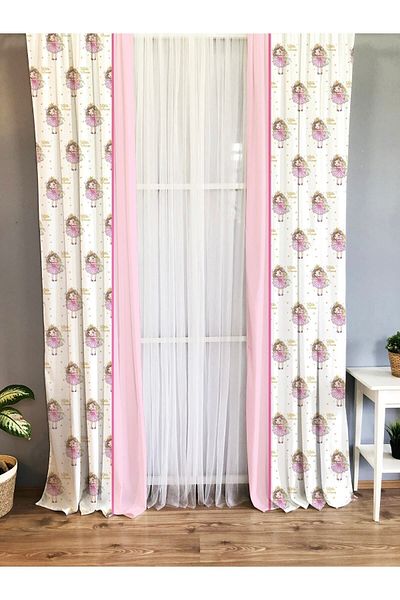 Evmila Printed Children's Room Background Curtain