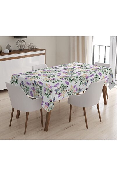 Evmila Скатертина з друкованою оксамитовою фактурою