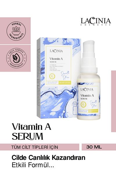 Lacinia Vitamin A Serum 30ml - Face Care Effects