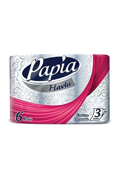 Papia Havlu 6lı