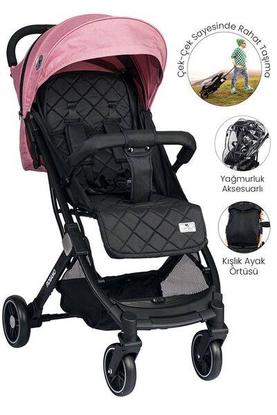 LORELLİ Fiorano Kabin Boy Bebek Arabası - Rose Quartz