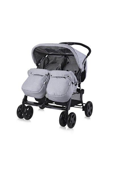 LORELLİ Twin Ikiz Bebek Arabası – Cool Grey