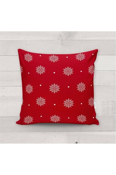 Evmila Novogodišnji specijalni snežni kristal Sa deznom Somot Navlaka za jastuk