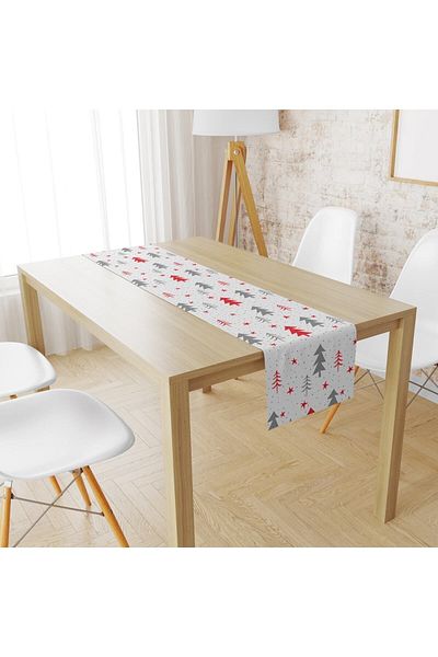 Lolla Evmila Pine Trees Pattern Runner Llrn 139