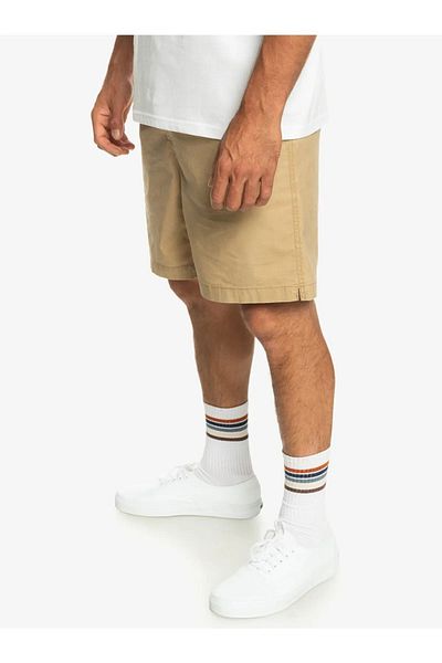 Quiksilver Ανδρικό μπεζ σορτς Taxerws M Wkst Eqyws03827-ckk0
