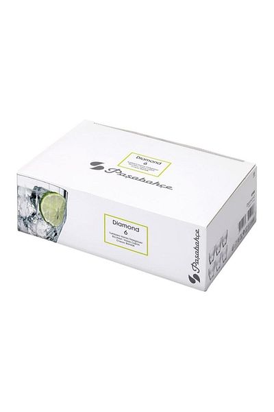 Paşabahçe 52988 Diamond 6-Piece Glass - 275 Cc Fma215870 91