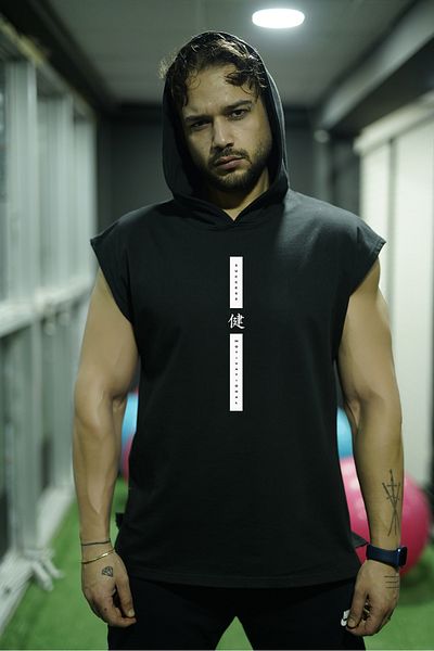 Oxlade Fitness Hooded ATHLETE - 100% Cotton, Oxlade®, Success Motivational Fabric