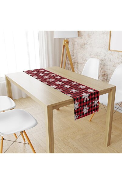 Lolla Evmila Red Snowflake Pattern Runner Llrn 38