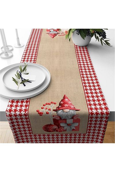 Evmila New Year's Special Dwarf Patterned Runner Out of the Gift Box
