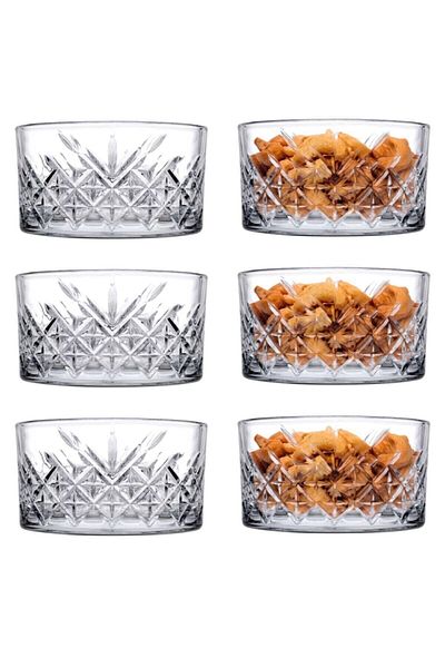 Paşabahçe Evsenavm Timeless 12 Pcs Snack Bowl 225 Cc