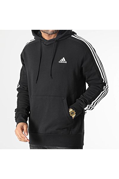 adidas Ανδρικά μπλουζάκια casual M 3S Ft Hd - IC0435 Μαύρο