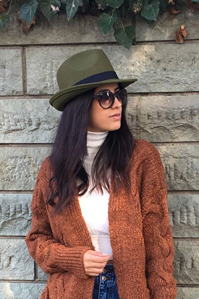 Külah Short Green Fedora Hat