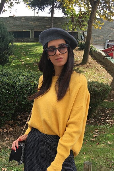 Külah قبعة الرسام التريكو المدخنة