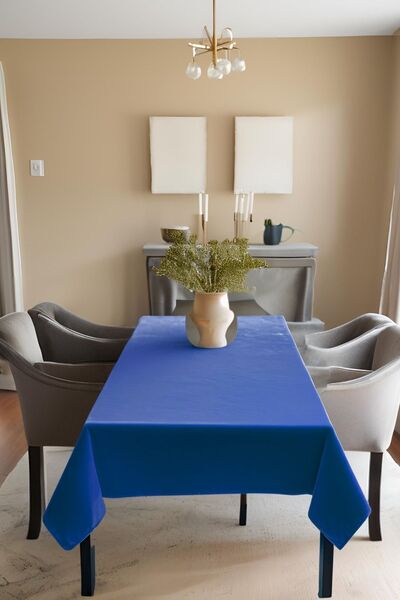 Cortibo Barcelona Velvet Textured Tablecloth - Parliament Style